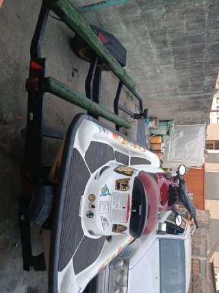 Remolque plataforma para 2 motos de agua