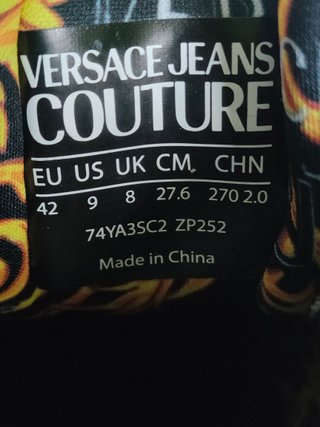 Zapatillas Versace Jeans Couture Talla 42