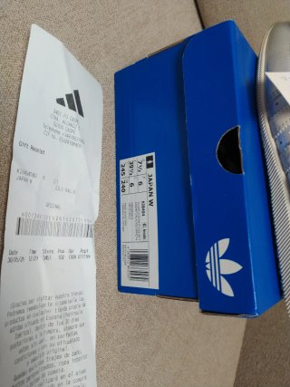 Zapatillas original Adidas Japan W Plata/Blanco