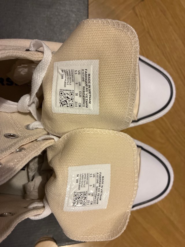Converse All Star Hi T.38 Beige