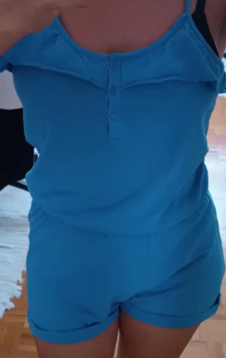 Mono azul tirantes