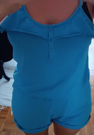 Mono azul tirantes