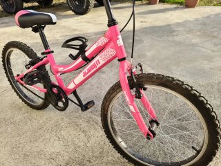 Bicicleta infantil rosa