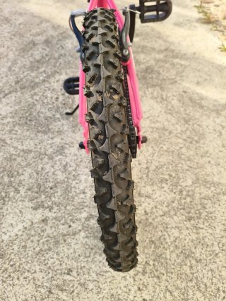 Bicicleta infantil rosa