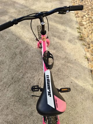 Bicicleta infantil rosa