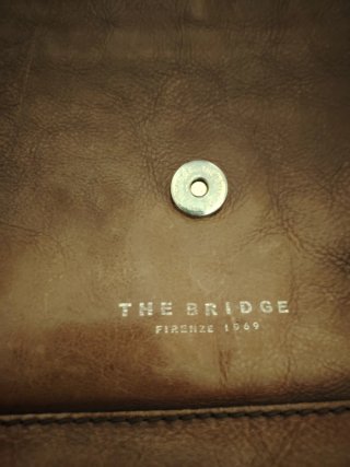 Borsa messenger in pelle The Bridge “Firenze 1969”