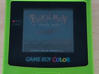 GameBoy Color Nintendo verde lime