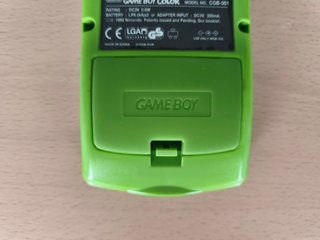 GameBoy Color Nintendo verde lime