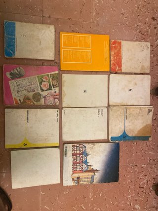 Lote libros escolares vintage
