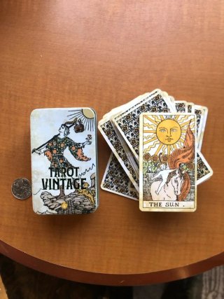 Tarocchi Rider Waite Vintage Sigillati Magia Wicca
