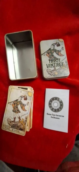 Tarocchi Rider Waite Vintage Sigillati Magia Wicca