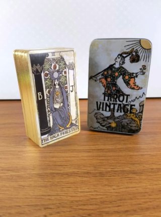Tarocchi Rider Waite Vintage Sigillati Magia Wicca