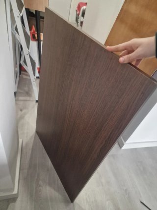 Espejo Pared / Tocador con Marco de Madera Maciza