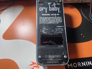 Dunlop Cry Baby GCB-95 Wah Wah Pedale