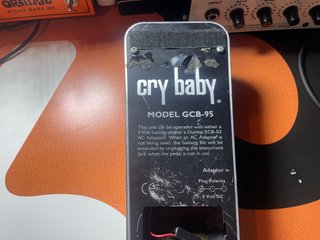 Dunlop Cry Baby GCB-95 Wah Wah Pedale