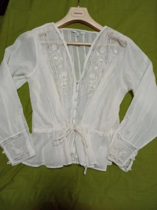 Blusa Hoss Intropia blanca