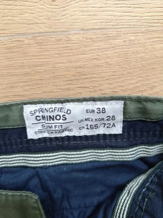 Pantalón Chino Springfield T. 38