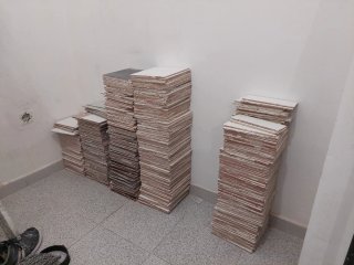 Azulejos blancos satinados 20x20 cm