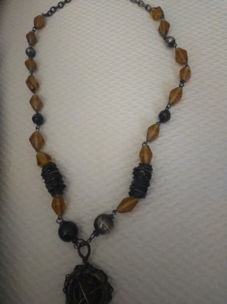 Collar bisutería con colgante