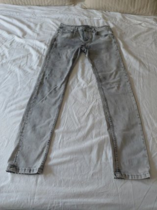 Vaquero insd Jean Talla 38 Gris