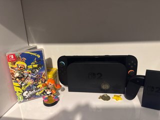 Nintendo Switch 2 + splatoon 3 y amiibo
