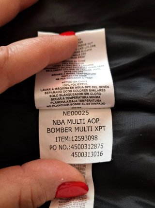Chaqueta NBA Escudos