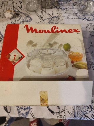 Yogurtera Moulinex sin vasos