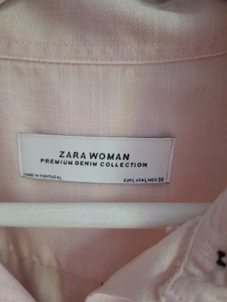 Camisa Zara Rosa