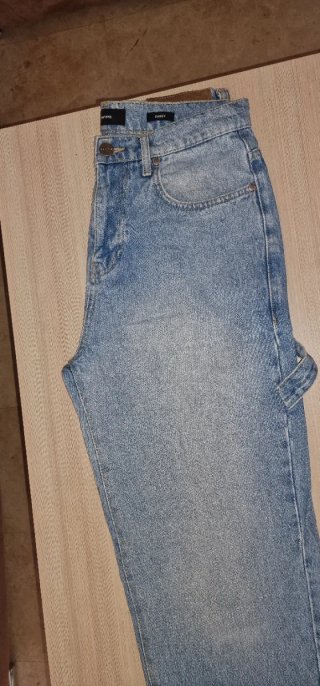 Pantalón vaquero ancho EIGHTYFIVE azul hombre