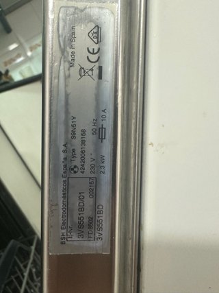 Recambios Lavavajillas Balay 3VS551BD