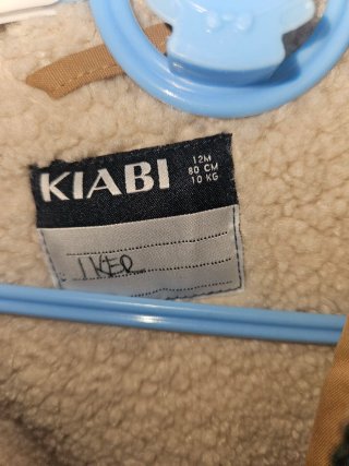 Abrigo bebé niño