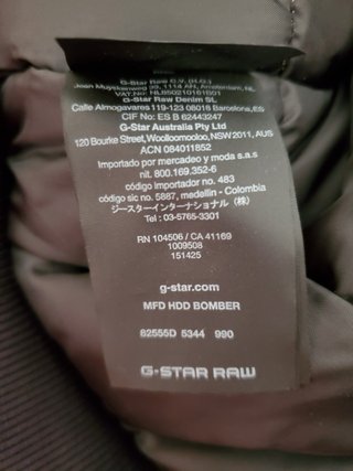 Anorak chaqueta GStar
