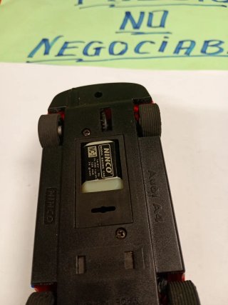 Coche Scalextric Ninco Audi A4 DHL leer descripció