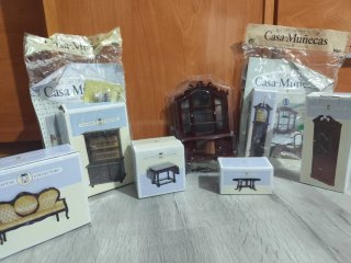 Miniaturas Casa Muñecas Colección
