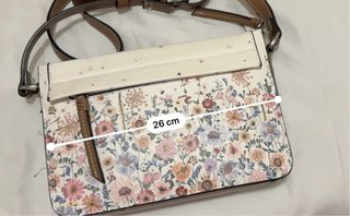 Bolso bandolera estampado floral