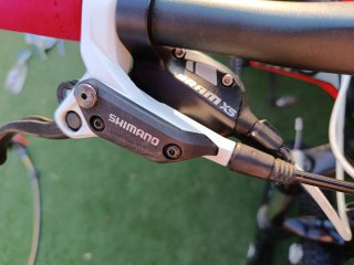 Bicicleta Montaña 27.5 Negra/Roja