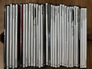 Lote 70 DVDs, la mayoría precintados