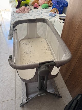 Cuna de Colecho Gris