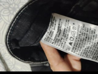 Levi's Jeans Negro Cintura Baja Skinny