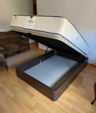 ✅Cama canapé abatible canapes de madera con envio