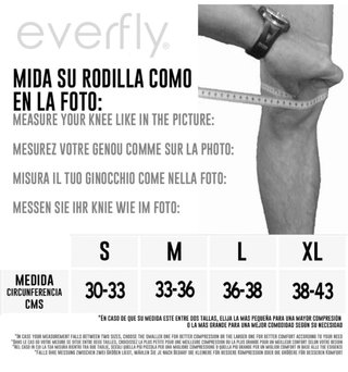 Rodilleras Everfly CrossFit Neopreno