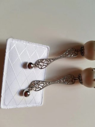 Bonitos Pendientes con perla