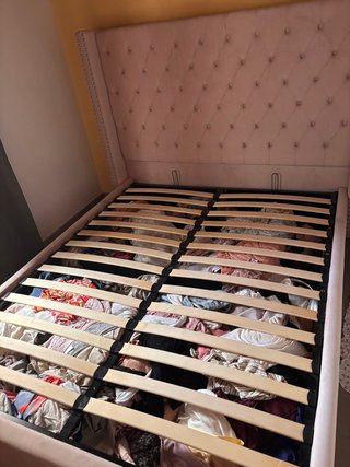 Cama Matrimonio Rosa 160x200cm