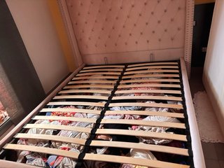 Cama Matrimonio Rosa 160x200cm
