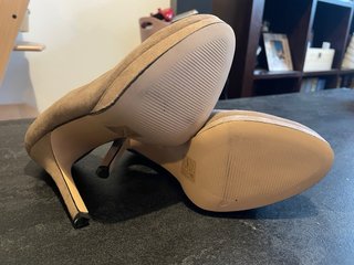 Tacones La Strada Beige/Marrón