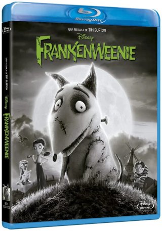 Blu-ray Frankenweenie Disney Tim Burton Español