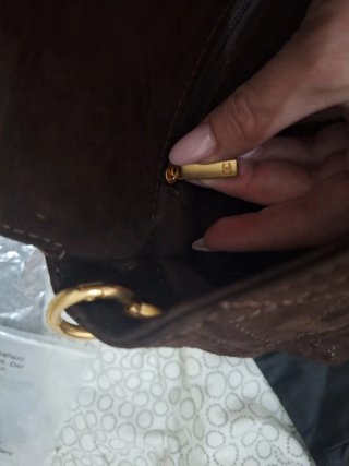Borsa messenger scamosciata marrone