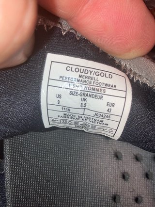 Zapatillas Trekking Merrell Choprock Leather Marró