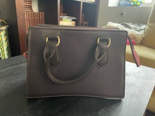 Bolso Zara Marrón y Rosa