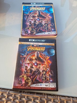 Tutti i film degli Avengers 4k (i 4)